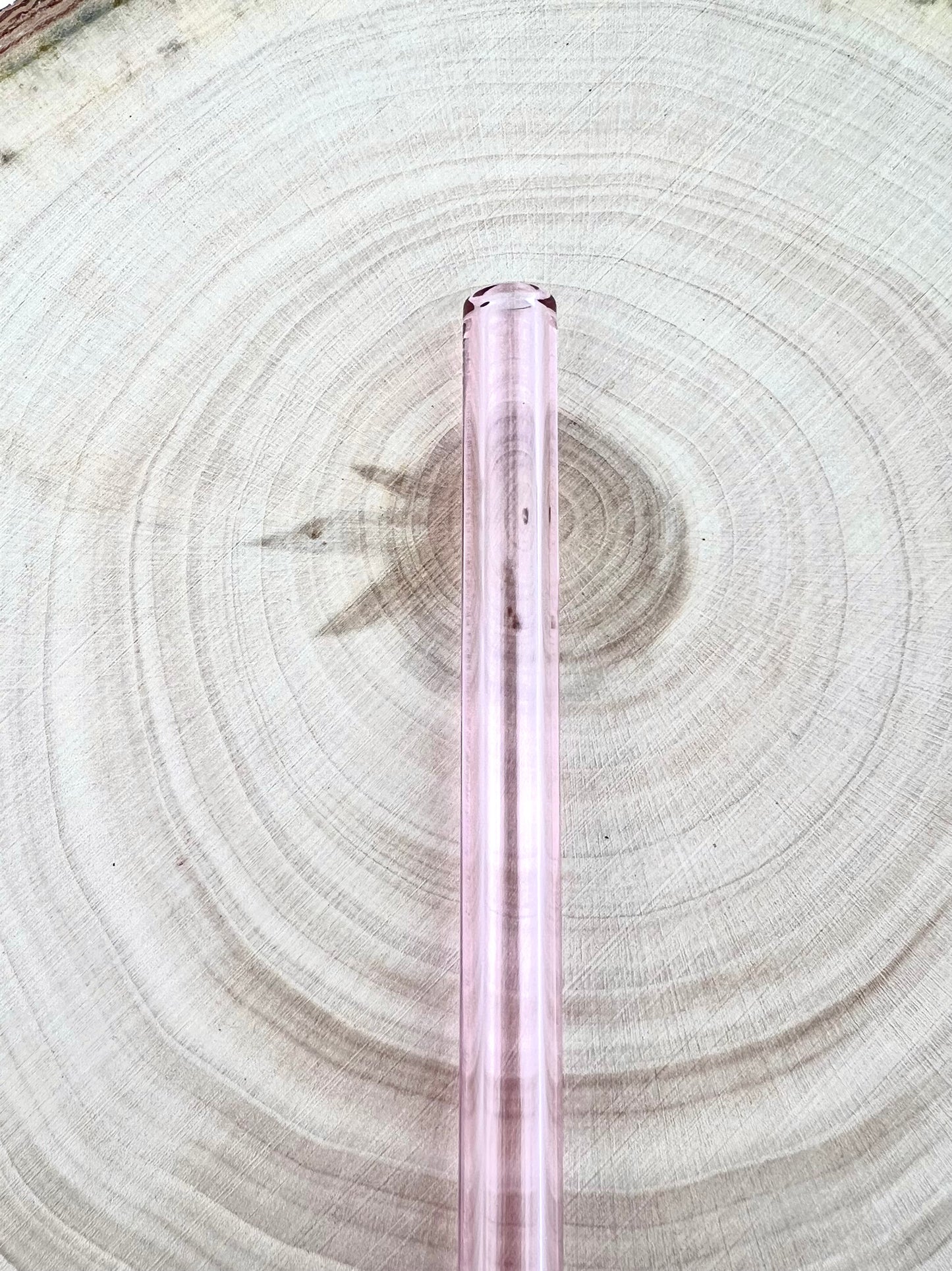 4 or 8 Pack of Pink Glass Straws - Pink STRAW Pack | Reusable Straws | Pink Straws | Party Favors | Straw Party Pack | Straw Packs