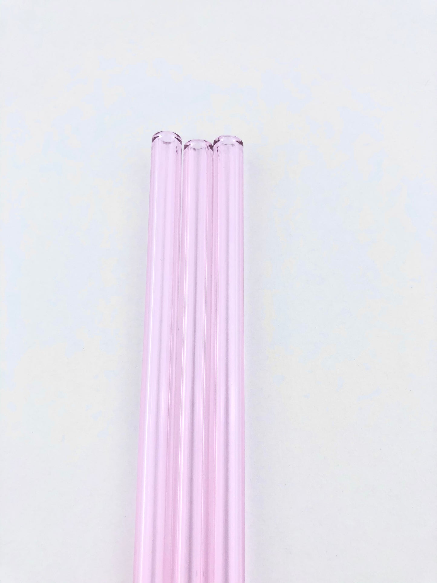 4 or 8 Pack of Pink Glass Straws - Pink STRAW Pack | Reusable Straws | Pink Straws | Party Favors | Straw Party Pack | Straw Packs