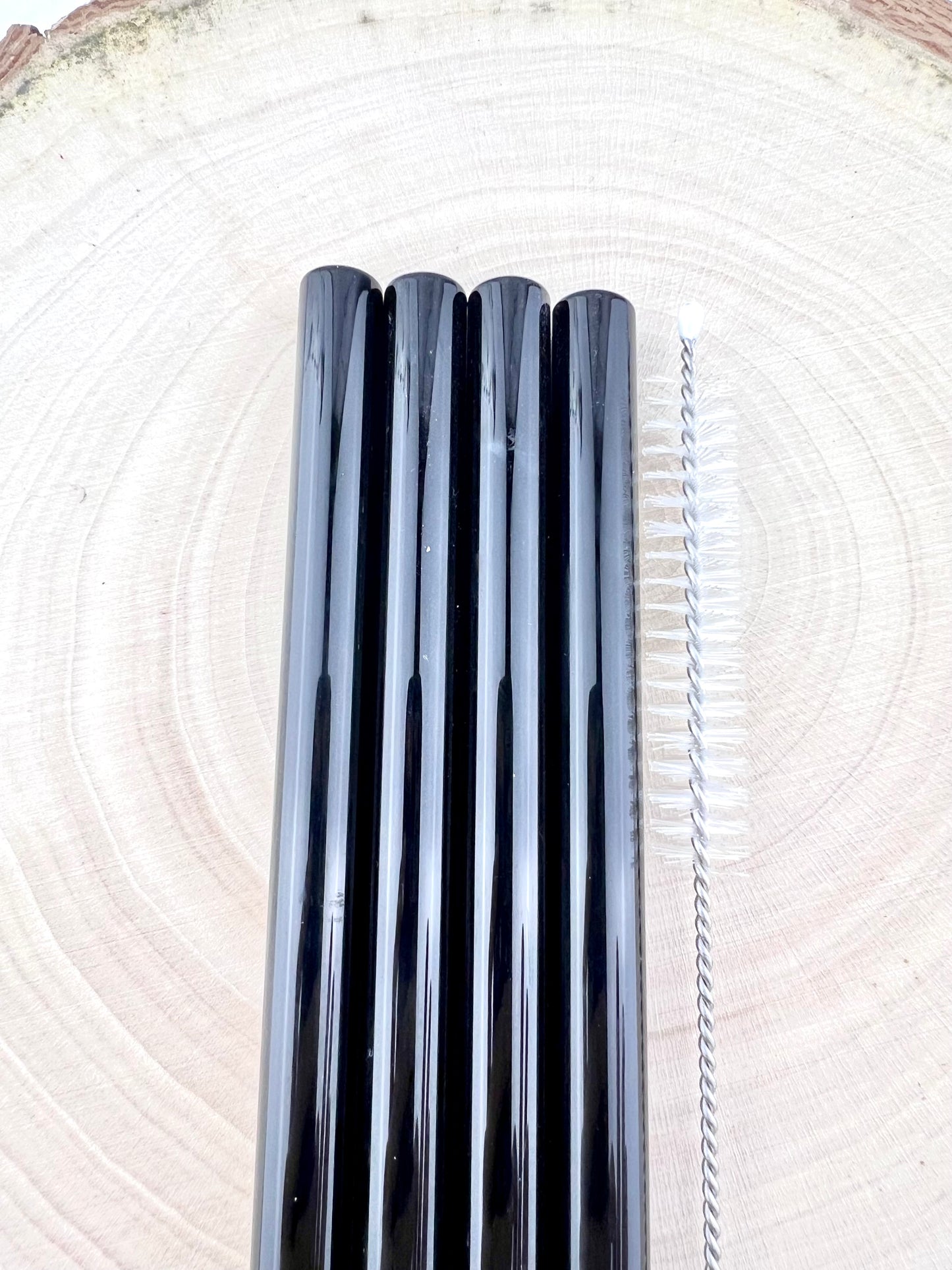 Wholesale Black GLASS STRAWS | Party Favors | Eco Friendly Products | Tumbler Straws | Colored Straws | Wedding Favors | Cocktail Straws